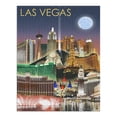 thumbnail image 2 of Las Vegas, Nevada, Las Vegas at Night (1000 Piece Puzzle, Size 19x27, Challenging Jigsaw Puzzle for Adults and Family, Made in USA), 2 of 4
