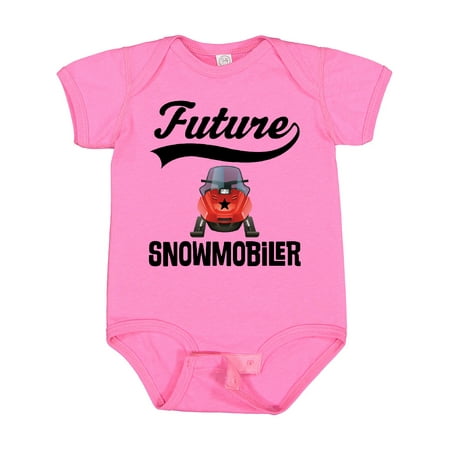 

Inktastic Snowmobiling Future Snowmobiler Gift Baby Boy or Baby Girl Bodysuit