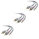 thumbnail image 2 of Cateissary RCA Cable de Audio Jack 3,5 a 2 RCA Cable 3,5mm Jack a 2RCA Splitter Cable para TV PC amplificadores DVD Cable de altavoz Type7 NO7, 2 of 6