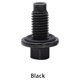 thumbnail image 2 of Riwesomey Tornillo de tapón de sumidero roscado, accesorios para automóviles resistentes al desgaste, tornillos impermeables para cárter de Vehículos, repuestos y accesorios Mis Negro, 2 of 6