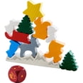 thumbnail image 1 of HABA Animal Upon Animal Christmas Edición limitada Juego de apilamiento de madera en lata HABA HABA, 1 of 2