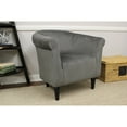 thumbnail image 5 of Fox Hill Trading Newport Club Chair, Sachi Silver, 5 of 12