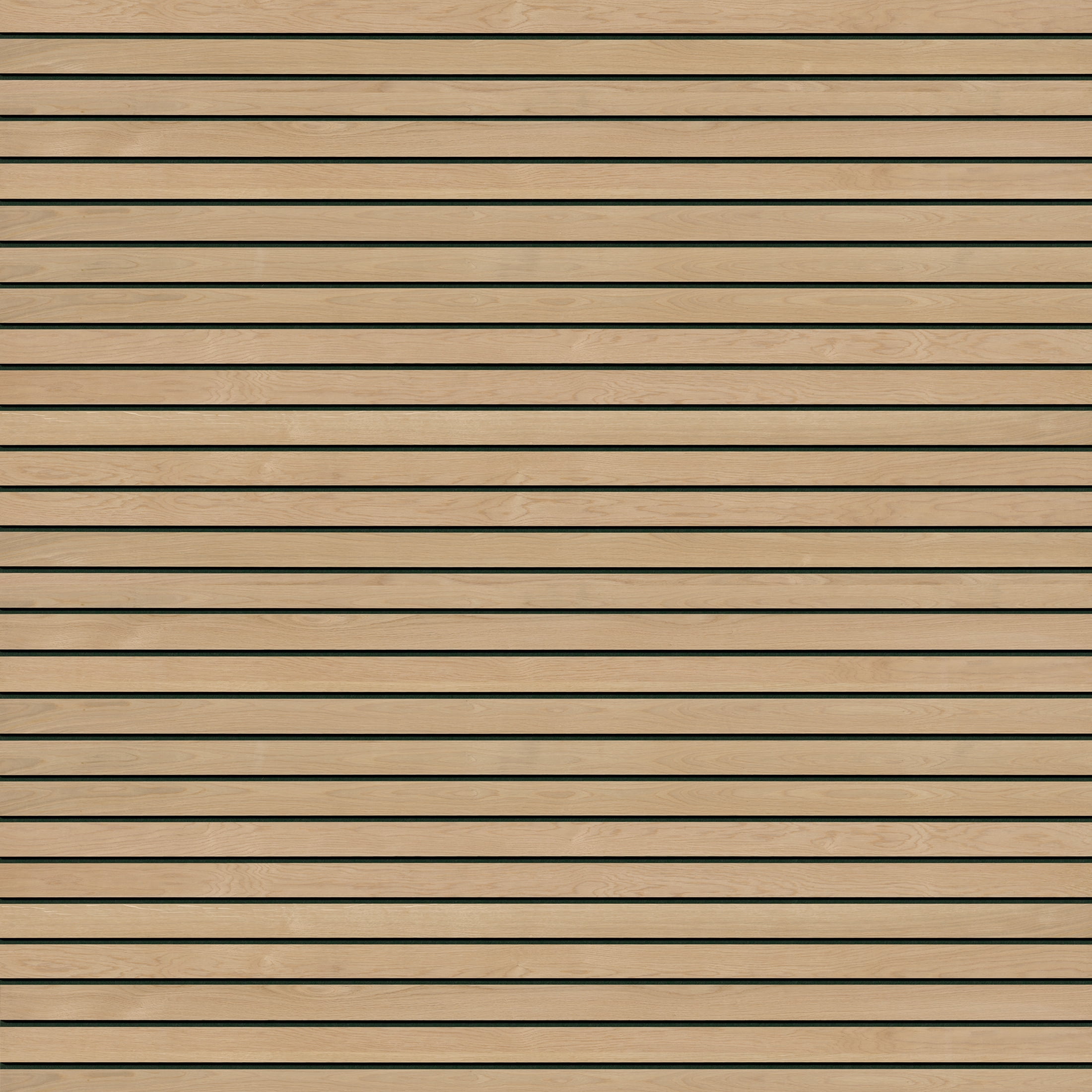 MSI 94.5 in. x 10.63 in. Natural 3D Fluted Wood Slat Acoustic Sound Absorbing Wall Paneling (Set Of 4)
