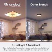 Nanoleaf Skylight Expansion Pack (1pk) – Smart LED Modular Color-Changing Ceiling Light