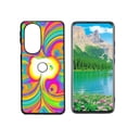 thumbnail image 1 of Compatible with Motorola Edge 30 Pro Phone Case, Abstract-Psychedelia-Hippie-33 Case Silicone Protective for Teen Girl Boy Case for Motorola Edge 30 Pro, 1 of 1