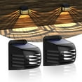 thumbnail image 1 of 2 Pack Solar Garden Lights Outdoor - Waterproof - Fence Lighting, 1 of 4