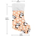 thumbnail image 2 of GZHJMY Christmas Stockings 1PCS,Cute Panda Baby Big Xmas Stockings Gift Decorations and Party Supplies,Used for Fireplace Decoration Socks Christmas Tree Decoration, 2 of 7