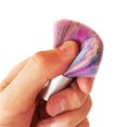 thumbnail image 4 of 2 cepillos coloridos para polvo de uñas. MFZFUKR CPB-DE-LYY284, 4 of 5