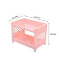 thumbnail image 2 of ibasenice Plastic Spice Rack with Double Layers for Kitchen Cabinet Storage and Countertop Use, 2 of 6