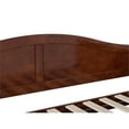 thumbnail image 5 of Pemberly Row Mid-Century Solid Wood Twin Daybed with Set of 2 Drawers in Walnut, 5 of 14