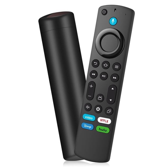 Replacement Remote Control Compatible with Fir Smart TV Stick 4K(1st/2nd Gen)/TV Stick (2nd Gen/3rd Gen/Lite/4K Max), Fire-Series Remote for Smart TV 3rd Gen & Cube with Voice Controller