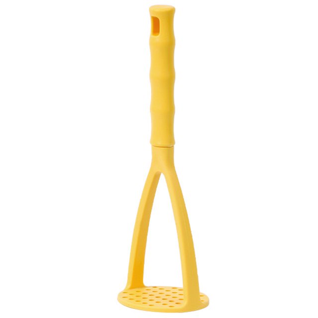 Machacador Patatas Manual Con Ergonómico para Patatas Zanahorias Y Calabazas (amarillo)