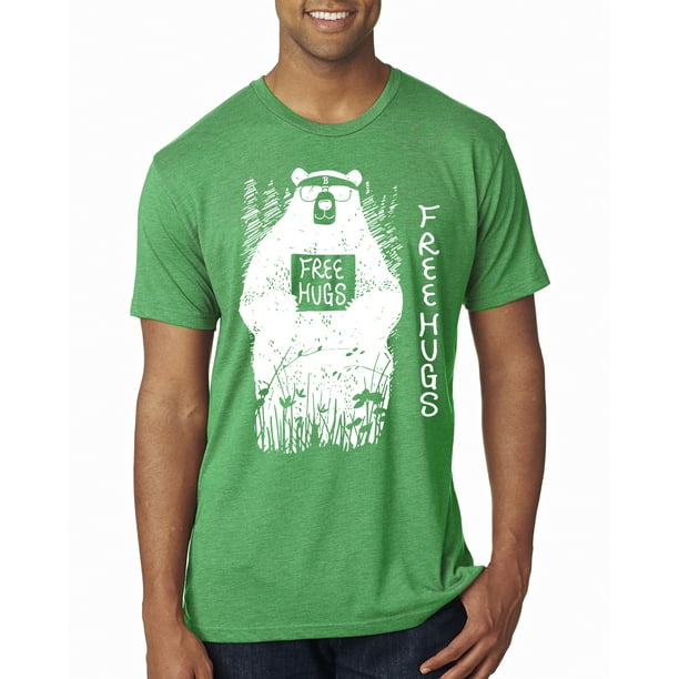 Wild Bobby Free Bear Huge Funny Meme Mens Premium Tri Blend T Shirt Envy Medium Walmart Com Walmart Com