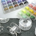 thumbnail image 4 of Sewing Threads Mixed Colors Sewing Supplies Sewing Thread Spools with Sewing Machine Bobbins and Case for Home Travel, 4 of 4