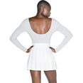 thumbnail image 4 of American Apparel Women's Gabardine Tennis Skirt, White, Small, 4 of 5