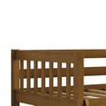 thumbnail image 5 of Castle Place Simple Twin Loft Bed with Ladder, Walnut, 5 of 13