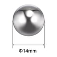 thumbnail image 2 of Unique Bargains Billes de Roulement en Acier Inoxydable 201 de 14 mm G1000 Précision, Lot de 25, 2 of 5
