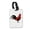 Vintage Red Rooster Chicken, variant on WIRESTER Rectangle PU Leather Luggage Tags for Travel Suitcase Baggage 4.05 x 2.83 inches - Animal Black Tan German Shepherd Dog