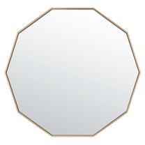 SAFAVIEH Kyna 36 in. Solid Frame Mirror, Gold