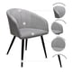 thumbnail image 3 of Set de Comedor Sibari 120 D203 Nogal + 4 Sillas Burgos S17 Plata Mundo In Muebles, 3 of 5