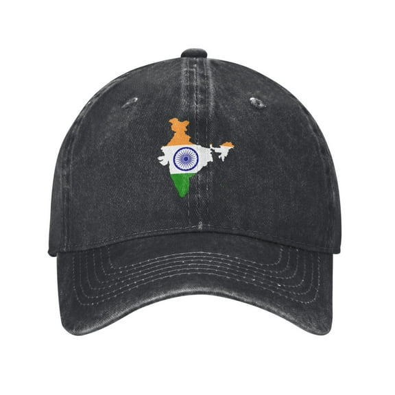 Indian Flag Baseball Cap Men'S Women'S Fashion Hat Vintage Adjustable Unisex Casquette