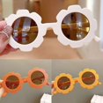 thumbnail image 5 of 2 Pcs Sunglasses Boys And Girls UV Protection Good-looking Flowers Sunshade Glasses, 5 of 6