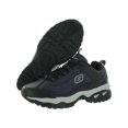 thumbnail image 3 of Skechers Mens Energy-After Burn Leather Activewear Sneakers, 3 of 3