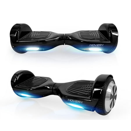 Hover-1 Ultra UL Certified Electric Hover Board with 6.5 In. Wheels, LED Lights and 4 Hour Battery Life- Black