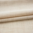 thumbnail image 4 of DriftAway Pinch Pleat Linen Textured Semi Sheer Solid Curtains Back Tabs Beige 30" Width X 96" Length, 4 of 8