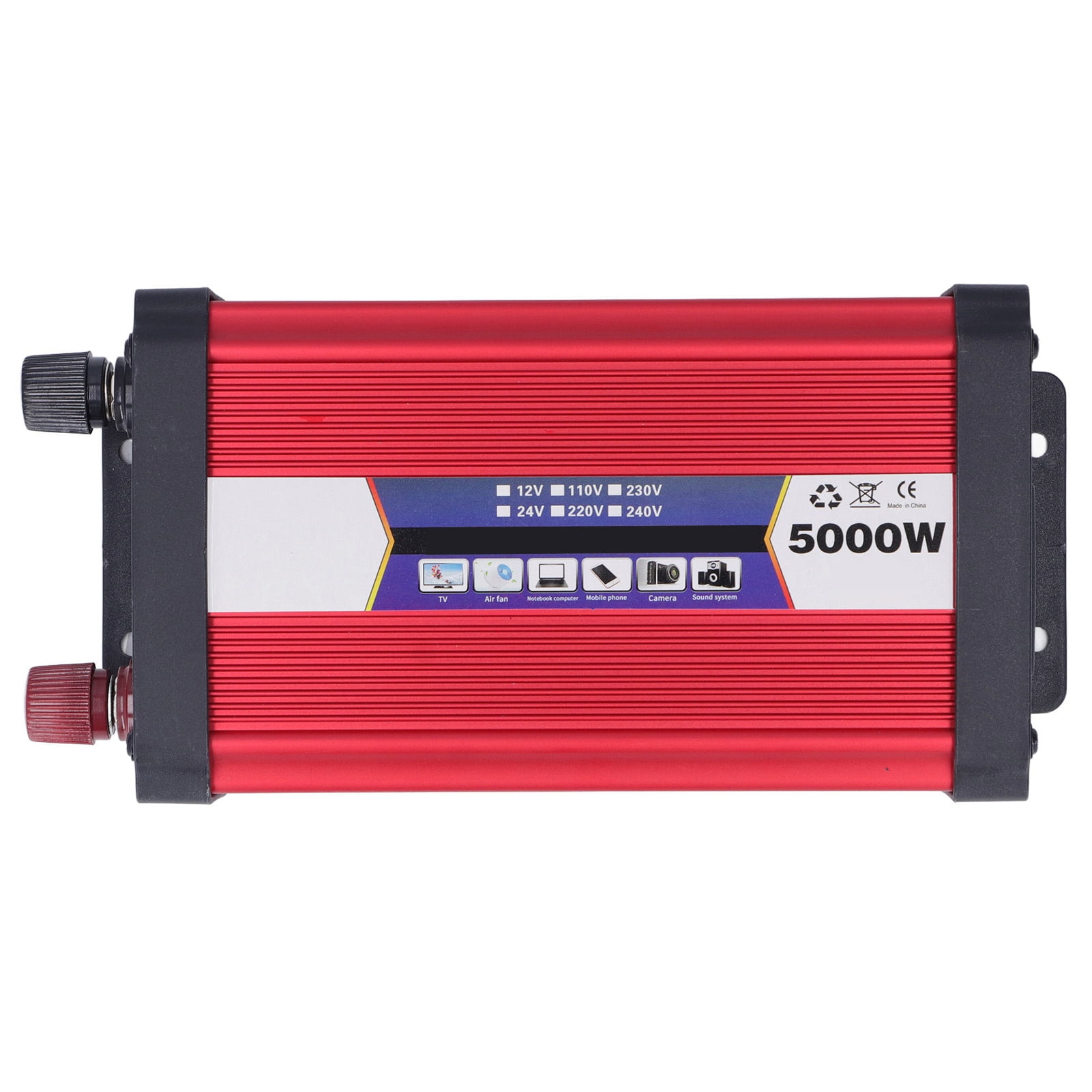 Car Inverter, Power Converter Low Power Consumption 2000W With Fuse For