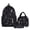 Black-A, variant on School Backpack Set with Cute Bow, Lightweight Bookbag - Black-A, Perfect for Elementary & Middle School Ages 4-12