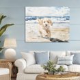 thumbnail image 3 of Stupell Industries Eclectic Ocean's Best Friend Pup Canvas Art, 48 x 36, by Svetlana Aleynikova, 3 of 8
