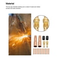 thumbnail image 3 of Eigraketly Juego de soldadura con protección de profesional, 16 Uds., difusor de resistente al desgaste de alta resistencia, punta de Suministros de soldadura, 3 of 6
