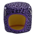 thumbnail image 4 of Hamac de Hamster Réutilisable, Hamster Suspendu, Couleur Foncée pour le Léopard Violet Écureuil, 4 of 8