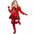 thumbnail image 5 of Descendant 4 Red Cosplay Costume for Girls, The Rise of Red Jumpsuit Dress Outfit for Halloween Party Dress Up, 5 of 8