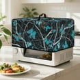 thumbnail image 2 of TSOVTHRID Butterfly Forest Camo Print Microwave Cover for Countertop Convection Ovens, Dustproof Small Electrical Appliance Protector Kitchen Decor, 18.25"W x 14.5"D x 11"H, S, 2 of 7