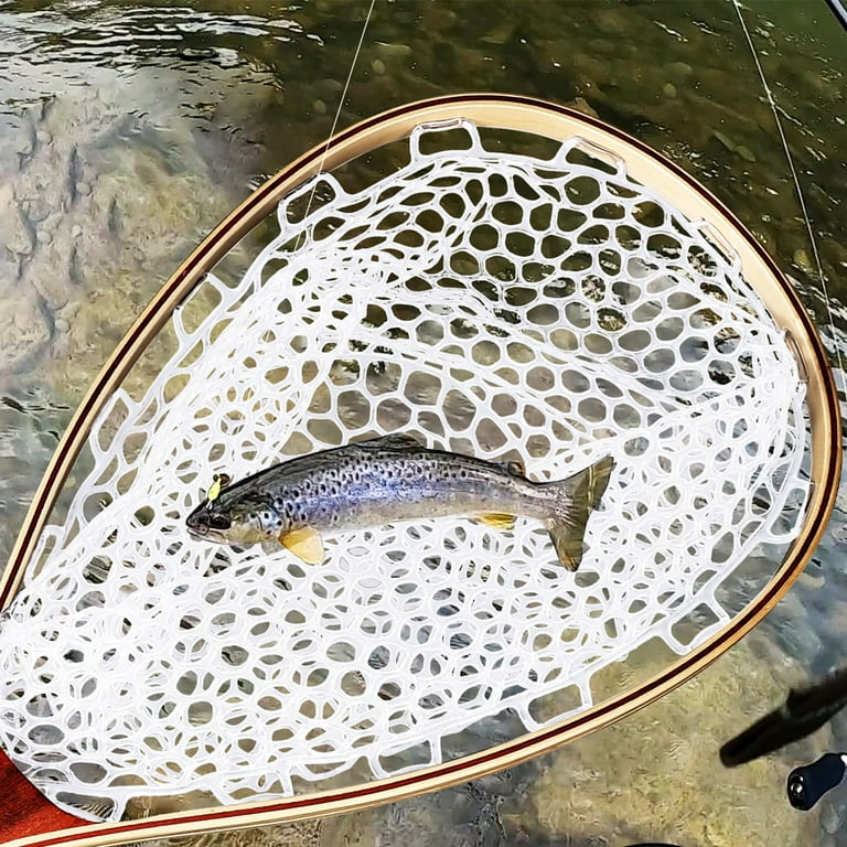 brown trout fishing net Fishpond Nomad Middle Fork - Net fish with confidence with our beautiful 2 toned wooden catch and release net Ataucjin Trout Fishing Net Fly