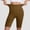 Brown, variant on LEKODE Yoga Pants Women's Capri Yoga Pants Butt Scrunch Shorts with Pockets Curve Leggings Women Pickleball Skirted Leggings Workout Shorts for Women Green 3xl