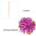 thumbnail image 4 of Firework Cupcake Toppers 50 Pcs Sparkle Tinsel Snow Cupcake Picks Birthday Party Graduation Wedding Foil Decor Cocktail Food Fruit Toothpicks Christmas Purple, 4 of 7