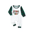 thumbnail image 2 of TIMIFIS Barboteuse Bébé Fille Garçon Pyjama de Noël Parent-Enfant Ensemble de Noël Chaud Doux Vacances de Noël Col Rond Combinaison à Manches Longues Pjs, 2 of 5