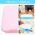 thumbnail image 3 of HOOWIFFY 2 Pcs Bac à Sable Portable avec Couvercle en Couleurs Assorties Parfait pour le Rangement et les Activités de Plein Air, 3 of 8