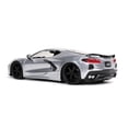thumbnail image 6 of Jada Toys 1:24 Big Time Muscle '20 Chevy Corvette C8 Car Play Vehicle (Silver)(Selections May Vary), 6 of 6