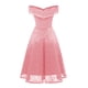 thumbnail image 3 of Vestido de encaje de la vendimia del nuevo bordado de las mujeres fuera del hombro Vestido de f Abanopi Vestido, 3 of 7
