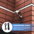 thumbnail image 4 of COMPUKAS 2Pcs Camera TV Video Converting Cable Black to Av Wire, 4 of 8
