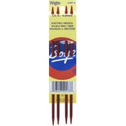 "Double Point Aluminum Knitting Needles 7""-Size 6/4mm"