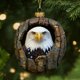 thumbnail image 4 of Adornos Navideños Colgantes de Acrílico de 8 X 8 Cm | Decoraciones Festivas con Estampado Animal para Familiares y Amigos | Decoración Duradera de Doble Cara para Árbol de Navidad | Regalos Navideños, 4 of 6