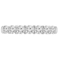 thumbnail image 3 of Unique Moments Women's 1 Ct. Round Lab Grown Diamond Band in Sterling Silver, 3 of 5