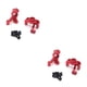 thumbnail image 3 of Copa de dirección Speravity RC Control remoto Metal Rojo 2piezas, 3 of 6