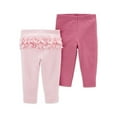 thumbnail image 3 of Carter's Child of Mine Baby Girl Bodysuits, Pants, Bibs, & Cardigan Set, 11-Piece, Preemie-24M, 3 of 10