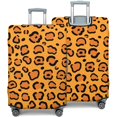 thumbnail image 2 of Stretch Luggage Cover XL(29-32in)– Elastic Travel Suitcase Protector with Handle Openings & Bottom Closure, Washable Polyester Spandex Suitcases Cover, Leopard Animal Print, 2 of 5